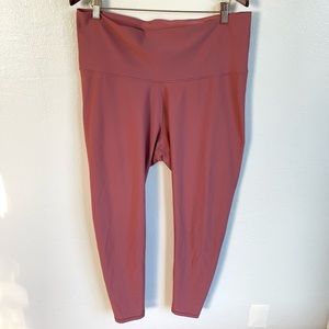 Old Navy Women’s Active Leggings Pink Blush Size XXL